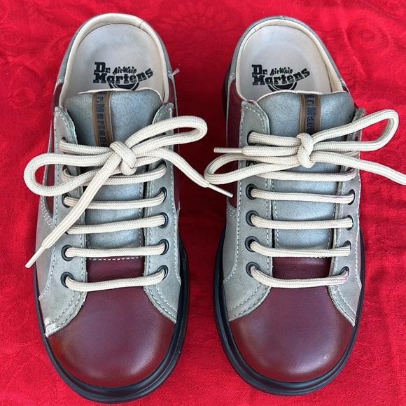 🏴 Dr. Martens MIE Vintage 90’s Two Tone Mules / Bowling Shoes UK 5 - Picture 17 of 17